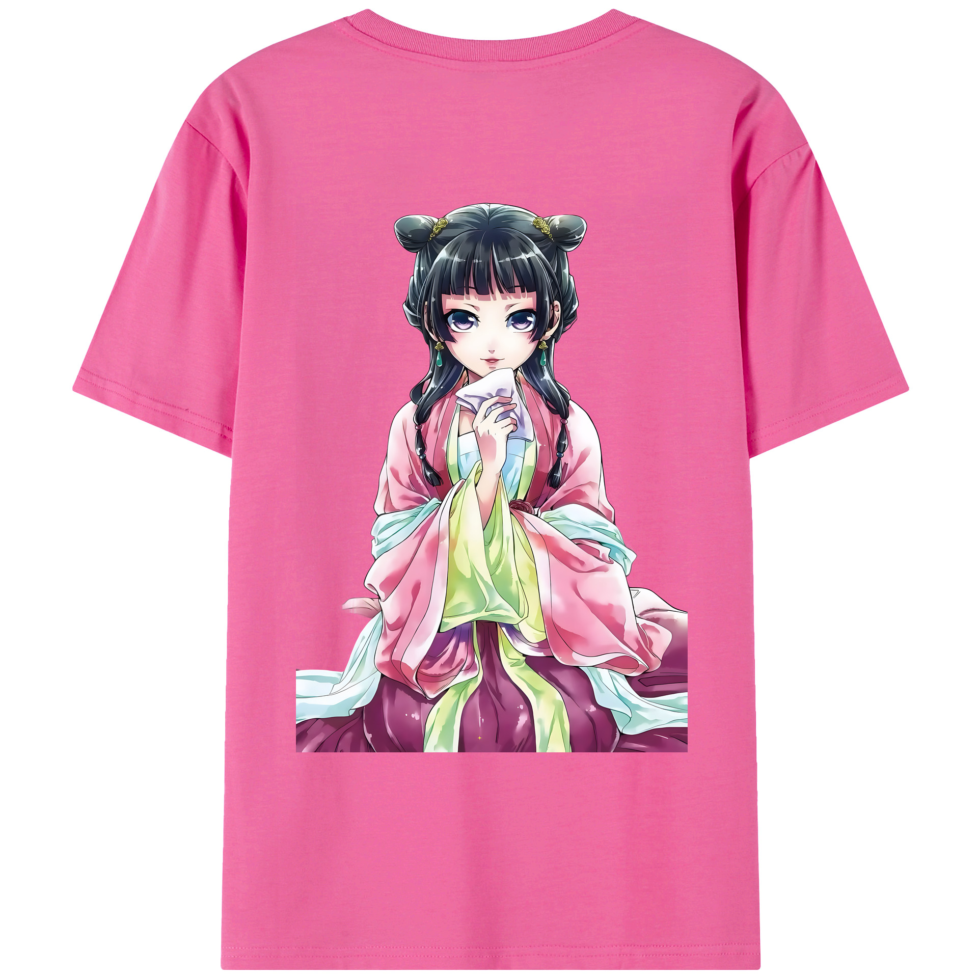 （画像用） 薬屋のひとりごと The Apothecary Diaries レディース半袖Tシャツ(バックプリント)